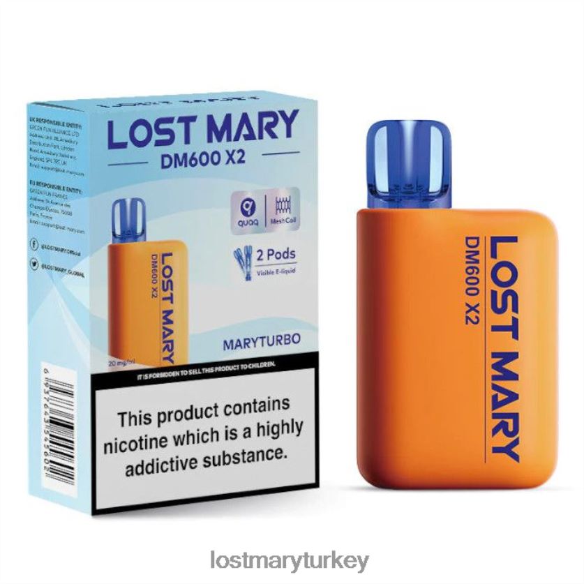 LOST MARY Vape Flavors - kayıp mary dm600 x2 tek kullanımlık vape maryturbo ZXVTXX195