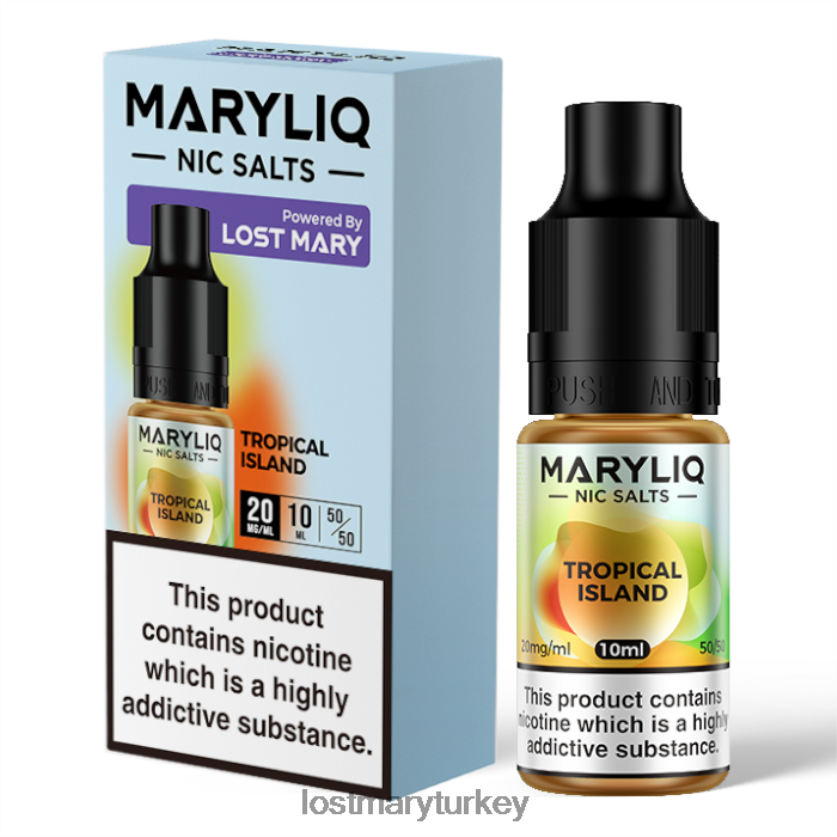 LOST MARY Online - kayıp mary maryliq nic tuzları - 10ml tropikal ZXVTXX218