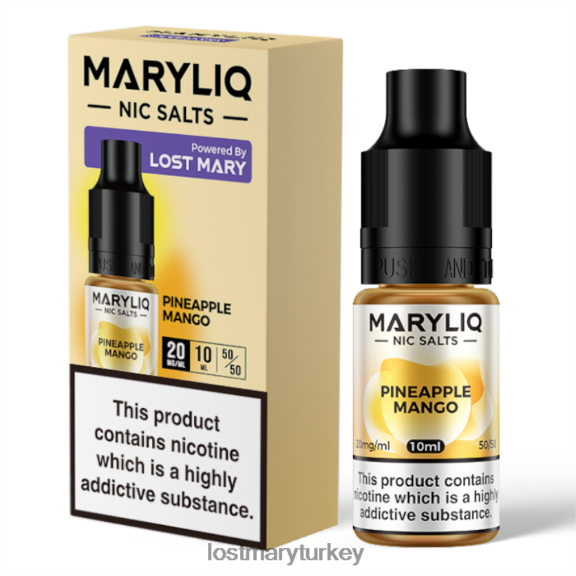 LOST MARY Vape - kayıp mary maryliq nic tuzları - 10ml ananas ZXVTXX214