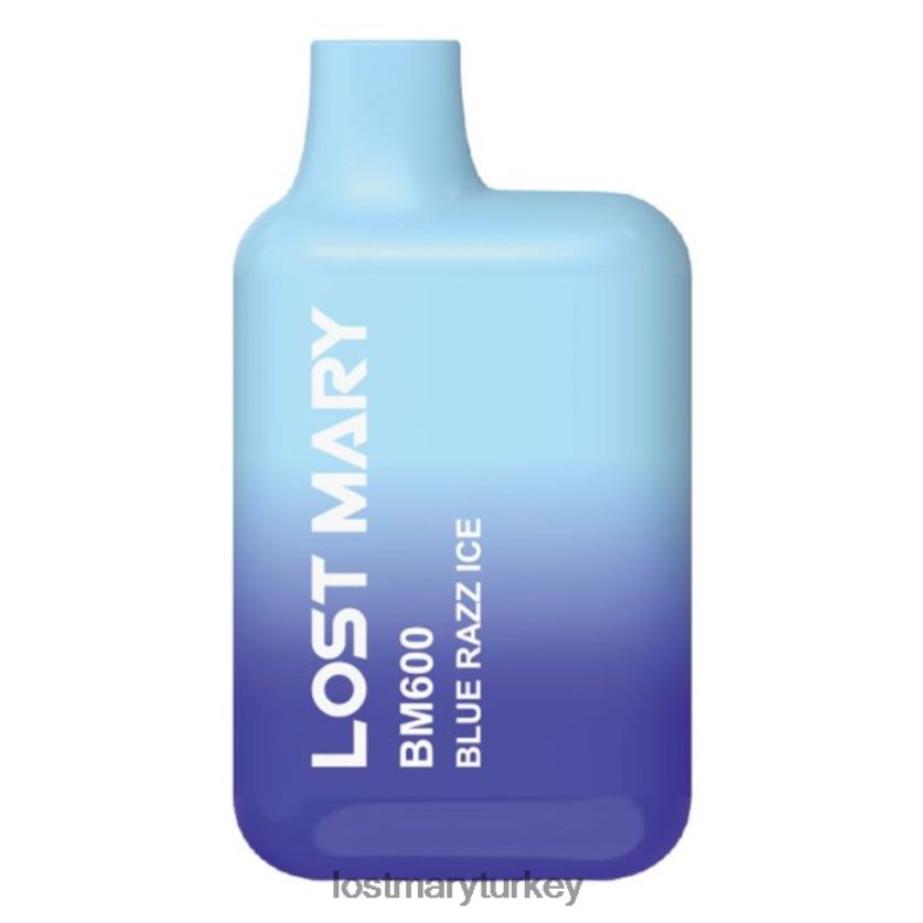 LOST MARY Sale - kayıp mary bm600 tek kullanımlık vape mavi razz buz ZXVTXX140