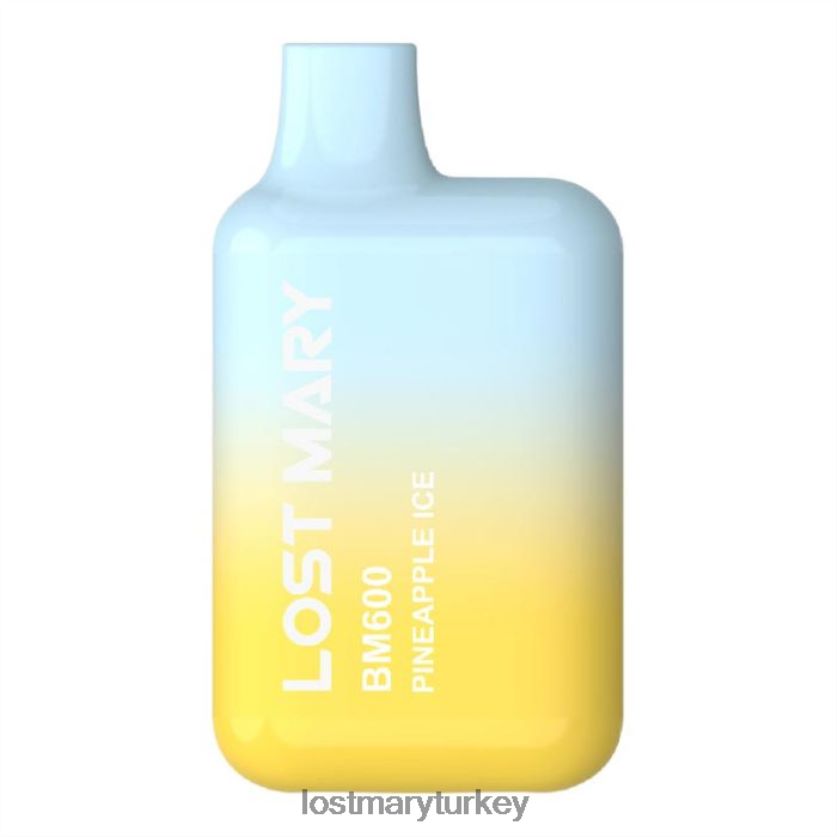 LOST MARY Vape Flavors - kayıp mary bm600 tek kullanımlık vape ananaslı buz ZXVTXX145