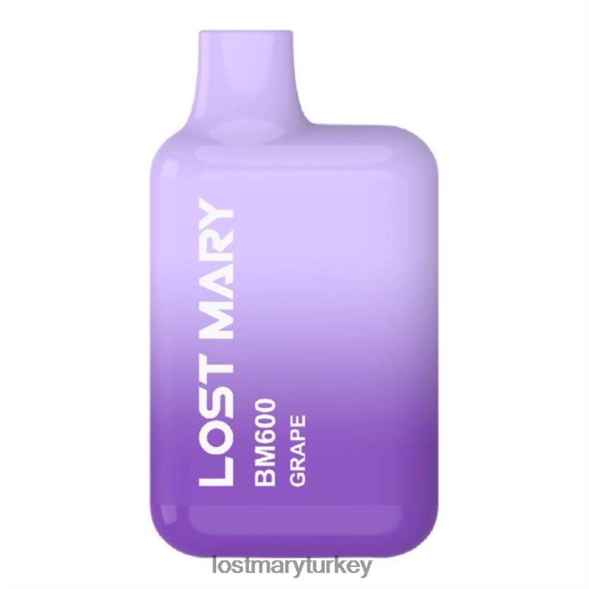 LOST MARY Vape Flavors - kayıp mary bm600 tek kullanımlık vape üzüm ZXVTXX155