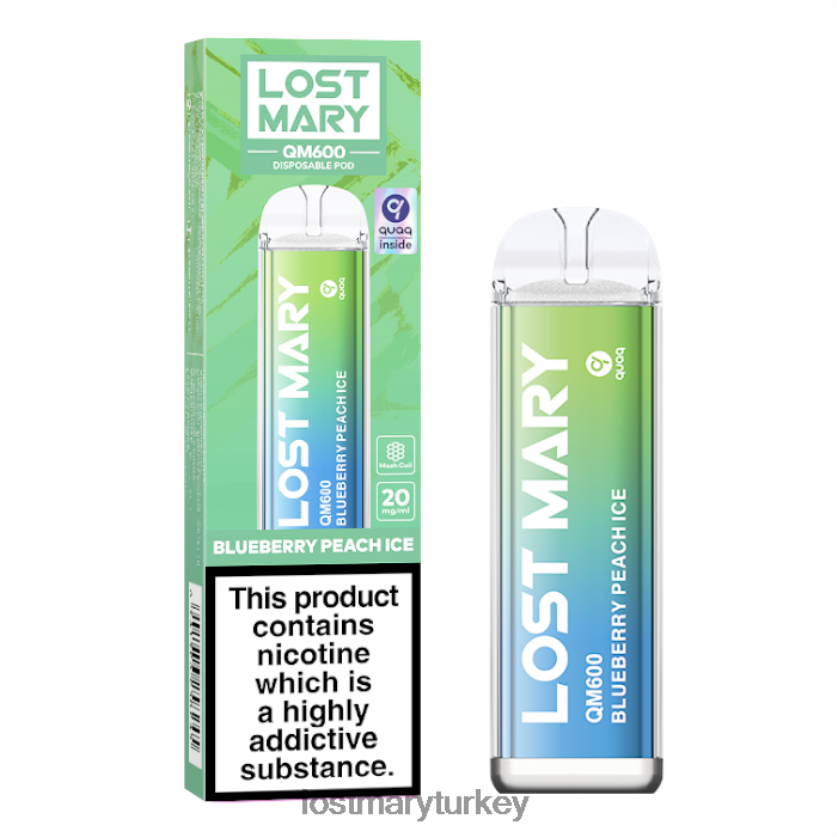 LOST MARY Fiyat - kayıp mary qm600 tek kullanımlık vape yaban mersini şeftalili buz ZXVTXX161