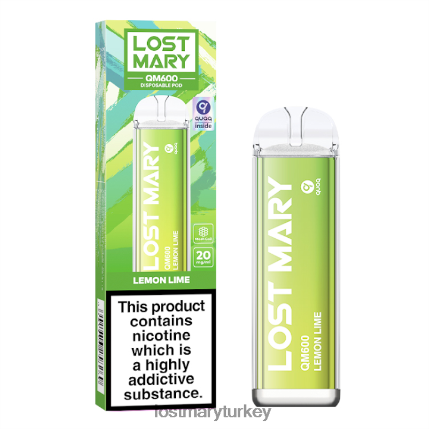 LOST MARY Online - kayıp mary qm600 tek kullanımlık vape limon dilimi ZXVTXX168
